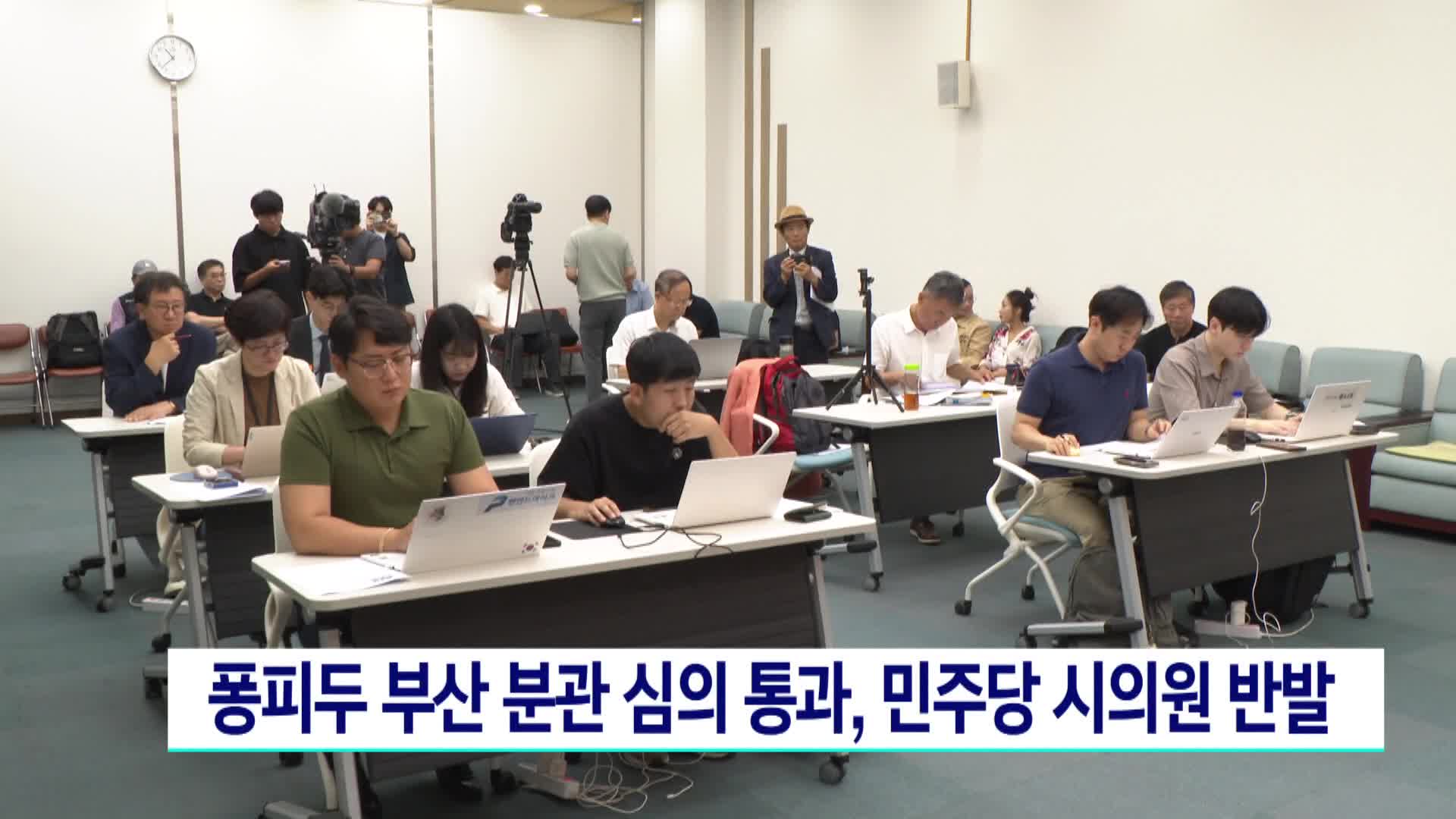 퐁피두 부산 분관 심의 통과, 민주당 시의원 반발 