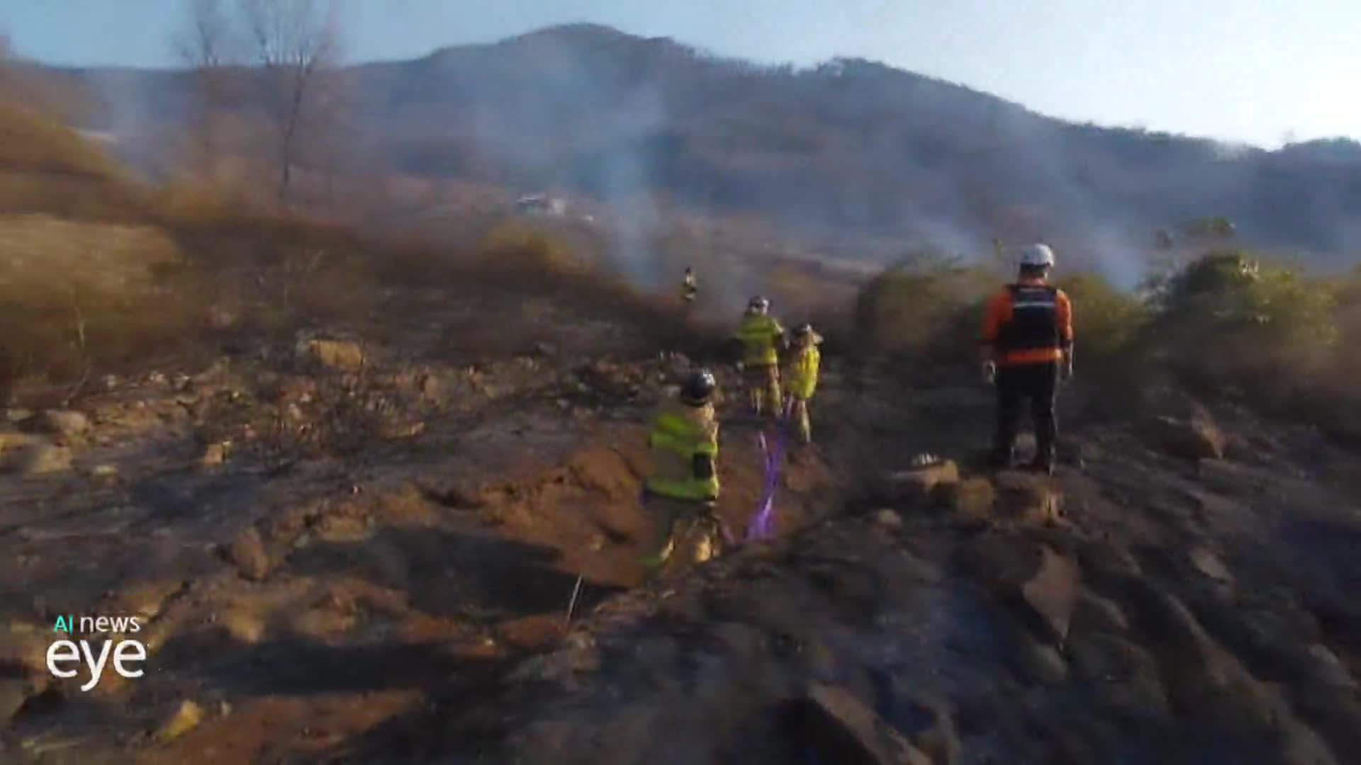 경남 합천*밀양서 산불 잇따라 발생
