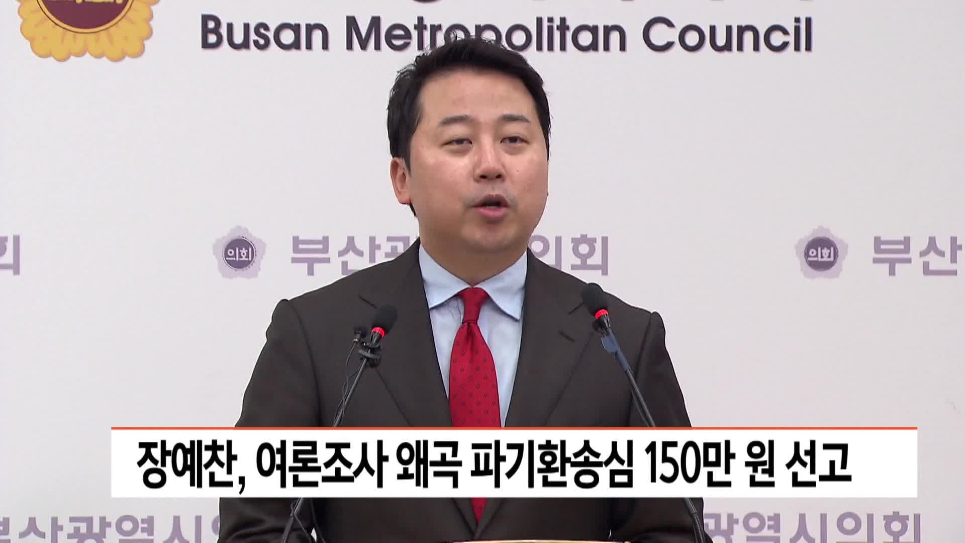 장예찬, 여론조사 왜곡 파기환송심 150만 원 선고