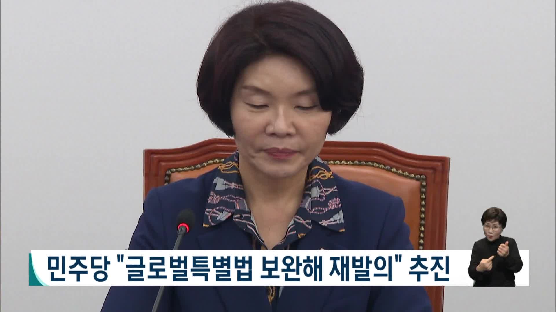 민주당 "글로벌특별법 보완해 재발의" 부산시 "이해 안 돼"