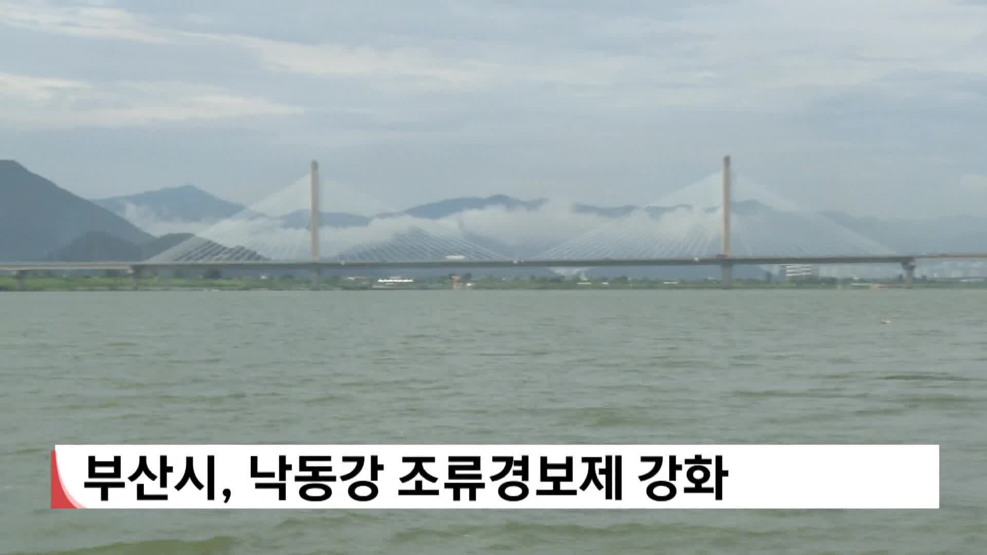 부산시, 낙동강 조류경보제 강화