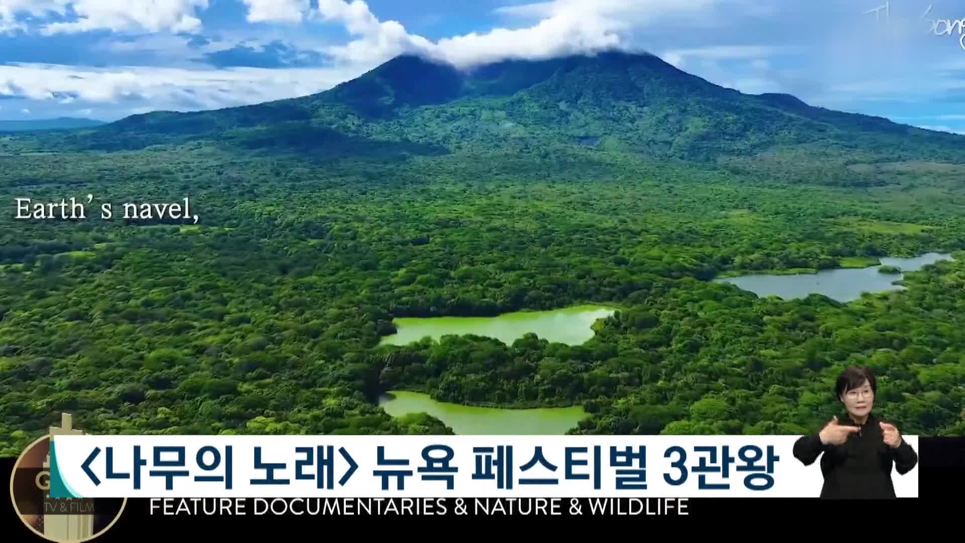 [나무의 노래] 뉴욕 페스티벌 3관왕