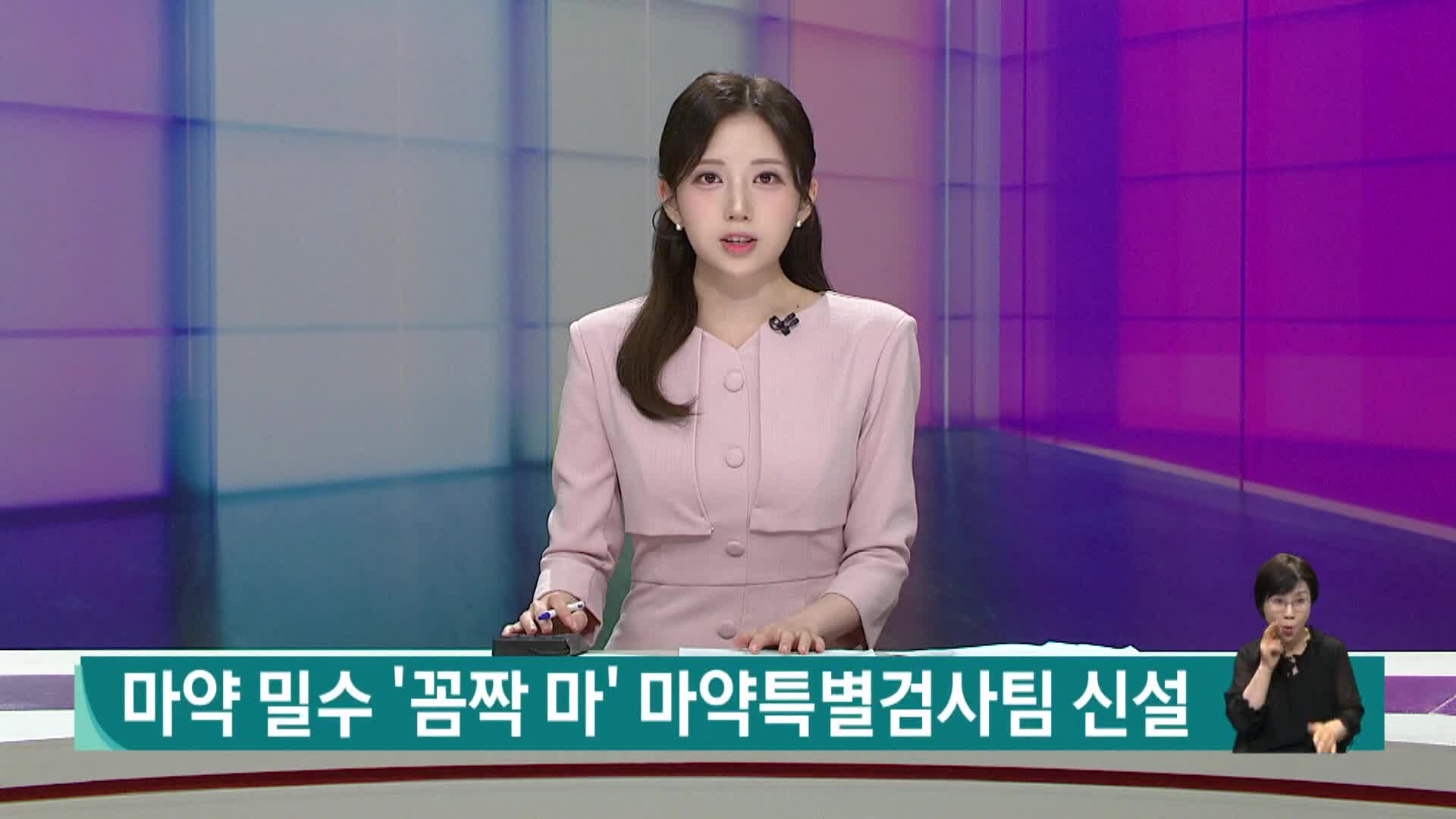 마약 밀수 '꼼짝마' 마약특별검사팀 신설