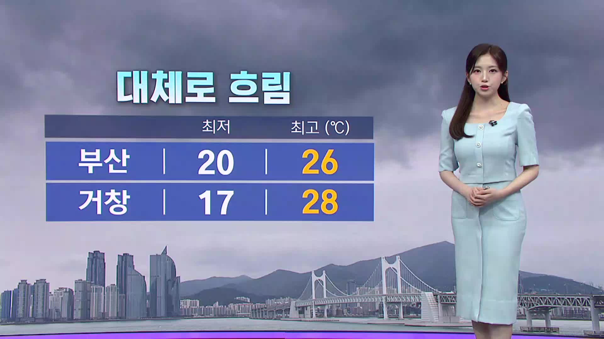 [아이 날씨]대체로 흐리고 곳곳에 소나기