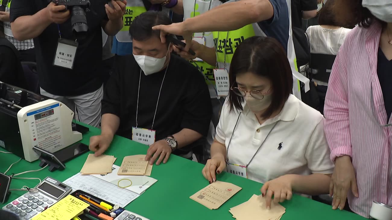 통영시장 선거 재검표, 강석주 시장 당선 확인