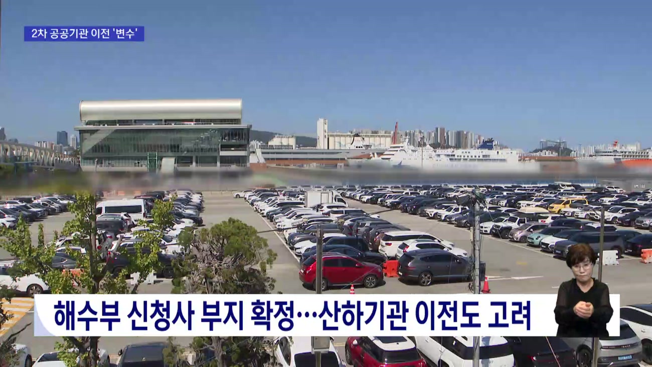 해양수산부 산하기관 이전 대체 언제쯤?