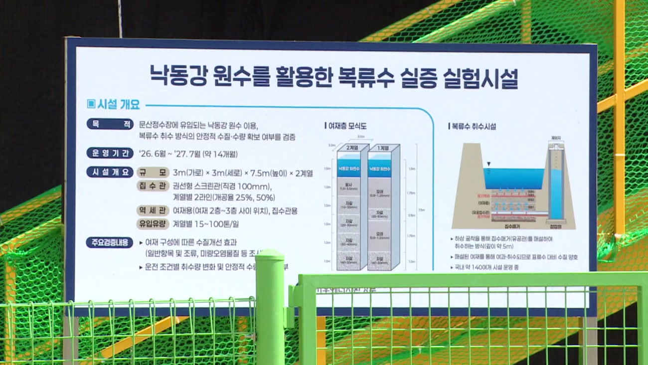 낙동강 취수원 다변화 사업 대폭 수정 기로
