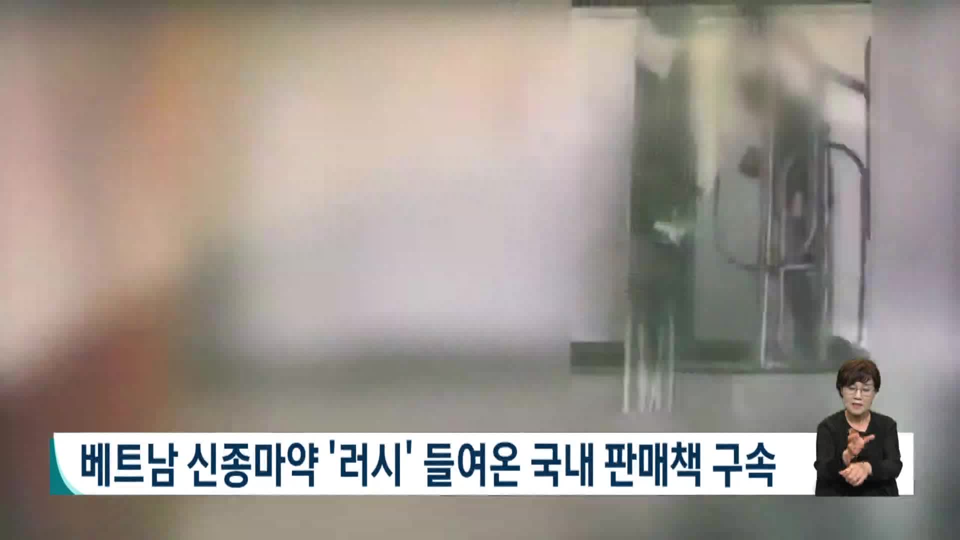 베트남서 신종마약 '러시' 들여온 국내 판매책 구속