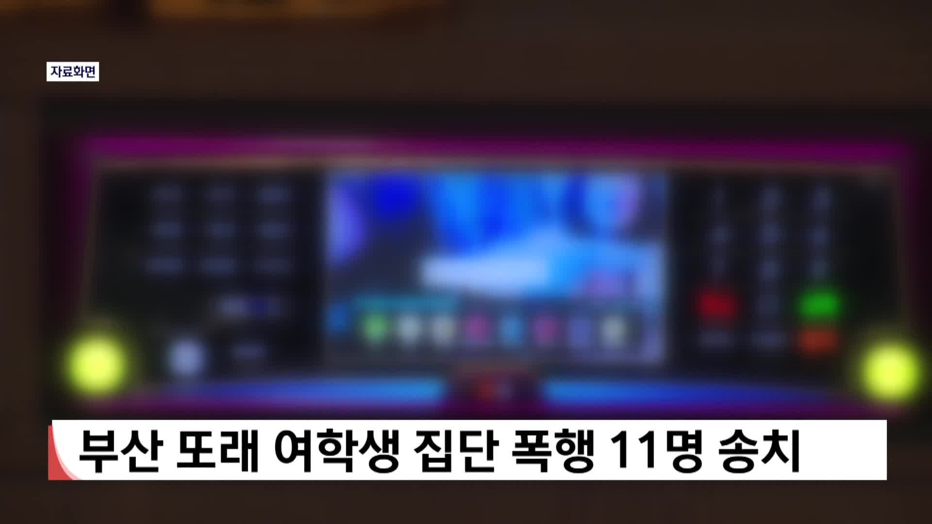 부산 또래 여학생 집단폭행 11명 송치