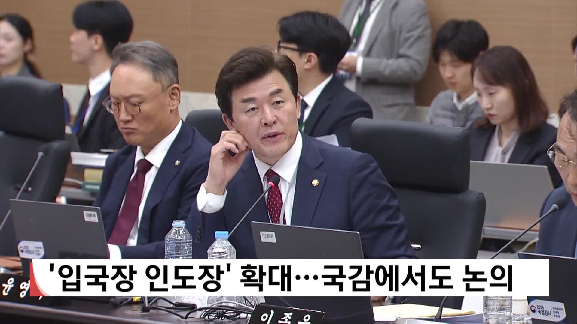 '입국장 인도장' 확대..국감서도 논의
